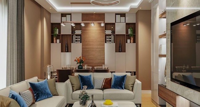 Новый комплекс апартаментов от застройщика в районе Демирташ, 650м к морю, цена:  104 000 € - 192 000 €